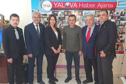 ZAFER PARTİSİ MİLLETVEKİLİ ADAY  ADAYLARI YALOVA HABER AJANSI ZİYARET ETTİ.