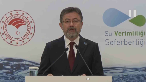 Tarım ve Orman Bakanı Yumaklı 2030’u işaret etti: "Su kaynaklarımızın yüzde 20 azalması bekleniyor"