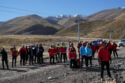 Kayseri Erciyes'te kurtarma tatbikatı