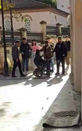 Kağıthane’de bedensel engelli vatandaş darp edildi