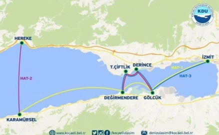 Hereke-Karamürsel vapur seferleri iptal edildi