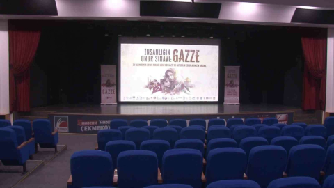 Çekmeköy’de "Tay" çizgi filminde koltuklar Gazze’de katledilen çocuklar için ayrıldı