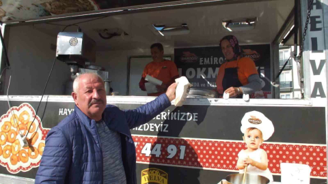 Balıkesir’de develer için havut hayrı yapıldı