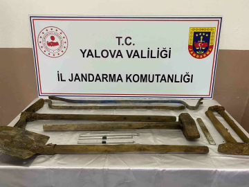 Yalova’da jandarmadan definecilere suçüstü
