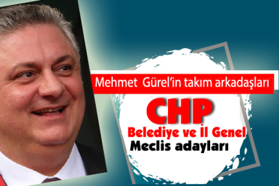 Yalova Belediye ve  İl Genel meclis aday listesi