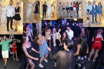 Ankara cemiyet hayatı ve mankenler bu partide eğlendi