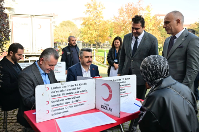 Bursa Yıldırım'dan Kızılay'a tam destek