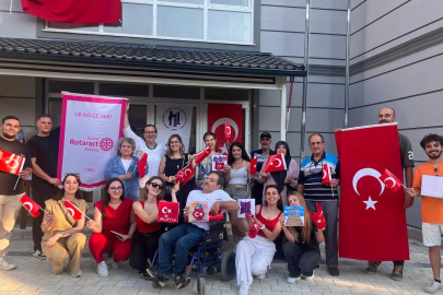 Bursa Rotaract'tan 'Cumhuriyet Yolu Projeleri' ile anlamlı etkinlikler
