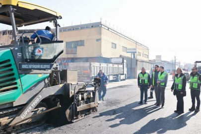 Denizli’de ulaşım için sıcak asfalt seferberliği