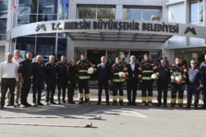 Mersin Büyükşehir İtfaiyesi’nden 2025’te 11 bin 396 müdahale