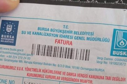 Bursa'da su faturalarındaki artışı nedenine BUSKİ'den açıklama