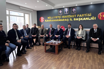 MHP’li Şahin'den Kahramanmaraş ziyareti