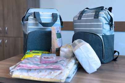 Sakarya'da yeni doğanı mutlu eden çanta