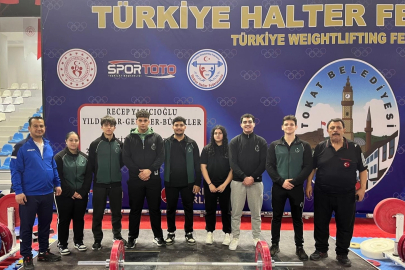 Konya Karatay Belediyespor’dan halterde Türkiye şampiyonluğu