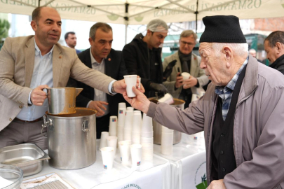 Bursa Osmangazi’de Cuma bereketi paylaşıldı