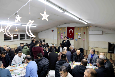 Başkan Kılca iftar ve teravihte vatandaşlarla buluştu