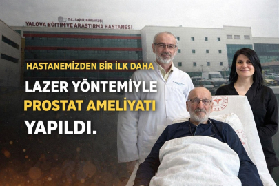 Hastanede Lazer Yöntemiyle İlk Ameliyat