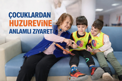 Minik Kalplerden Büyüklerine Anlamlı Ziyaret