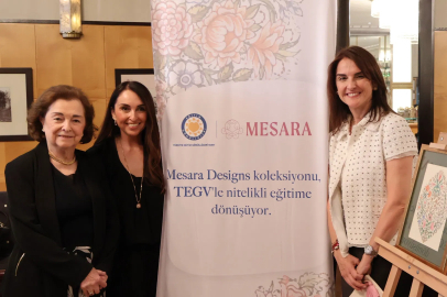 TEGV ve MESARA işbirliğiyle hayata geçirilen “Gül Kapsül Koleksiyonu” tanıtıldı