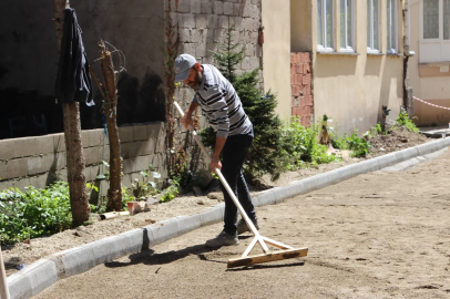 Giresun'da altyapı ve üstyapı çalışmaları sürüyor