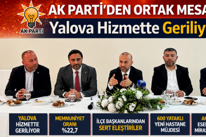 AK Parti’den Yerel Yönetimlere Sert Eleştiri: “Yalova Hizmette Geriliyor”