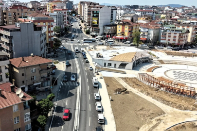 Kocaeli Çayırova’daki Kavşakta Büyükşehir İmzası