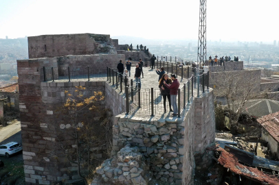 Ankara Kalesi’ne Büyükşehir Dokunuşu