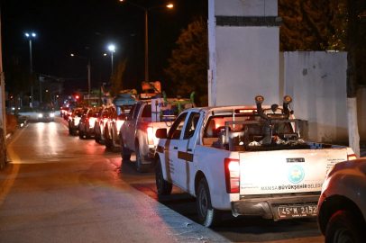 Manisa Büyükşehir’in vektörle mücadelesi sürüyor