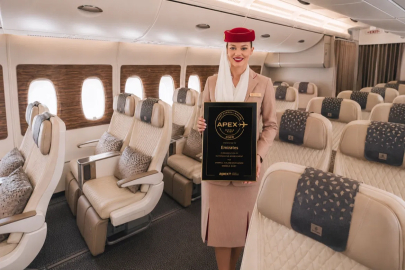 Emirates'e “Orta Doğu’nun En İyi Havayolu Şirketi” Ödülü