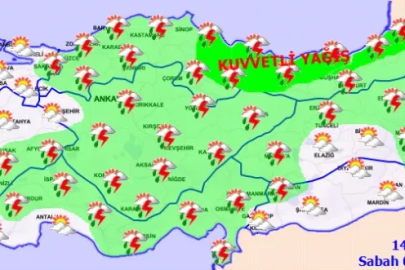Doğu Akdeniz ve Anadolu için sel ve heyelan uyarısı