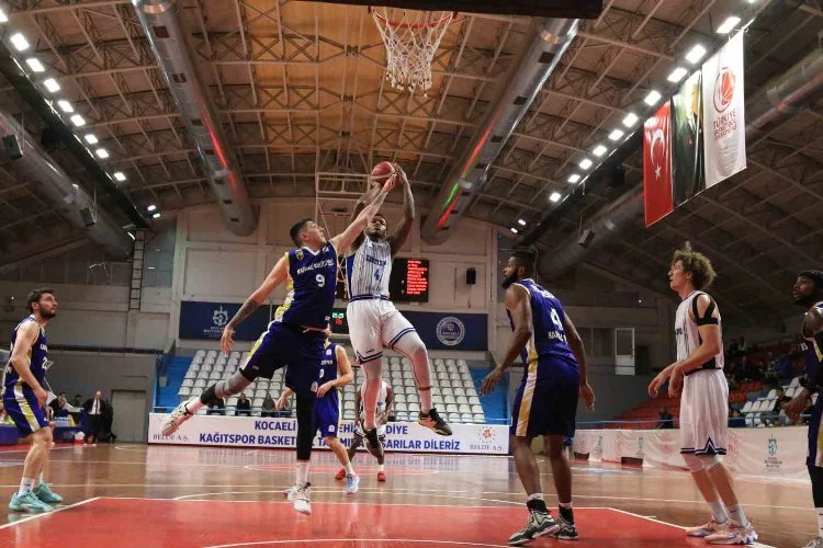 Türkiye Basketbol Ligi: Kocaeli Büyükşehir Belediye Kağıtspor: 95 - Kapaklıspor: 88