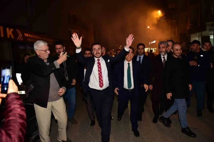 Yeniden Refah Partisi Kestel Belediye Başkan Adayı Önder Tanır’a coşkulu karşılama