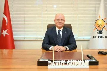 AK Parti Bursa İl Başkanı Davut Gürkan: "Leyle-i Kadirimiz mübarek olsun"